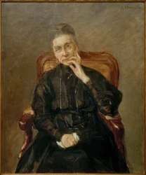 Bildnis Frau Kommerzienrat Bertha Biermann